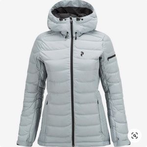 Peak Performance Blackburn ski jacket, dusty blue, SMALL